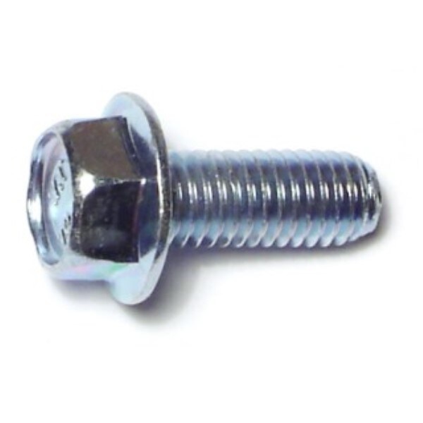 Midwest Fastener Class 10.9, M8-1.25 Flange Bolt, Zinc Plated Steel, 20 mm L, 15 PK 72993 - main
